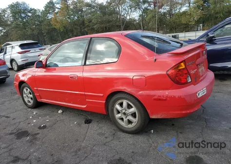 2005 Hyundai Accent Gs из США, поврежденный, VIN KMHCG35C45U359201